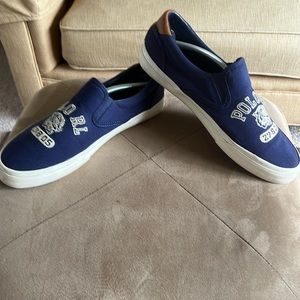 Ralph Lauren Polo Men’s Thompson P Canvas Boat Shoes Size 11.5